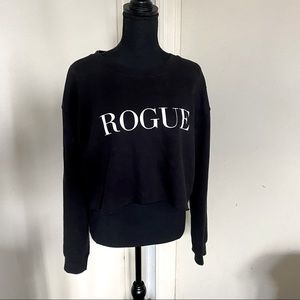 Suburban Riot Cropped Crewneck Sweater
